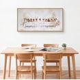 thumbnail image 3 of Jesus Last Supper Framed Canvas Wall Art , Christian Twelve Apostle Wall Decor, Bible Renaissance wall Painting, Religious Picture Art Print for Living Room, Bedroom, Church, Large 20"x40", 3 of 7