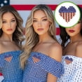 thumbnail image 1 of USA Flag Brooch Exquisite And Versatile Men's And Women's Clothing Chest Flower Jewelry Pin, 1 of 6