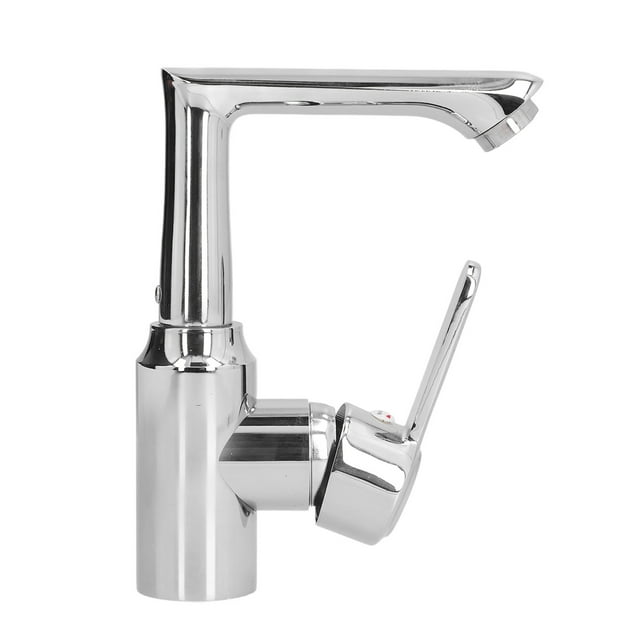 Sink Faucet, G1/4 Exquisite Hot Cold Water Tap with Decorative Cover for Kitchen for Hotel