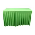 thumbnail image 6 of CanGonggg Purple Green Yellow Light Blue 122x60x76cm Elastic Cover Outdoor Wedding Festival And Party Rectangular Elastic Tablecloth Christmas Table Clothes Disposable Coffee Table Cloth Glass Cover, 6 of 6