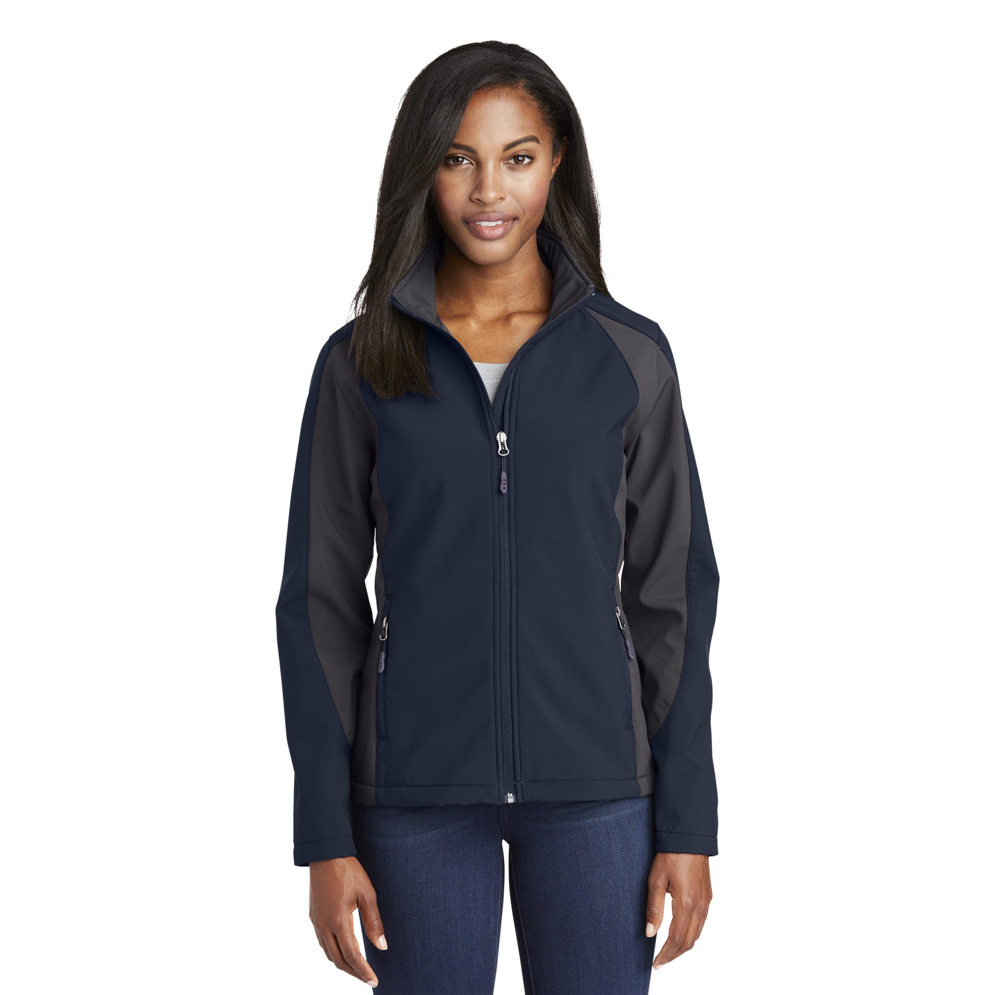 Sport-Tek ® Ladies Colorblock Soft Shell Jacket. Lst970 M