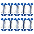 thumbnail image 1 of 10PCS Deck Anchor Pegs, Windproof Aluminium Alloy Fishbone Tent Stakes Spring Buckle, Portable Nail, 1 of 6