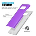 thumbnail image 4 of SAMSUNG GALAXY NOTE 8 EZPRESS ANTI-SLIP HYBRID CASE - PURPLE LUXMO No, 4 of 4
