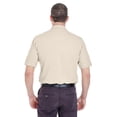 thumbnail image 2 of UltraClub 8535 Men's Classic Pique Polo, STONE, 3XL, 2 of 3