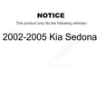 thumbnail image 2 of Transit Auto Rear Shock and TQ Link Kit for Car 2002-2005 Kia Sedona - Left Right Side (Driver Passenger) KSS-107554, 2 of 2