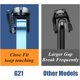 thumbnail image 5 of Mobile Triggers, New Model Mobile Game Controller Trigger, Joystick Gamepad Compatible, Game Trigger For Shooter Sensitive Controller Joysticks For IPhone And Androidd Phone(1 Pair), 5 of 5