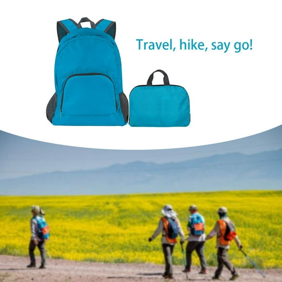 Portable Outdoor Travel Backpack Anti Theft Waterproof Pack Hiking Daypack Folding School Bag