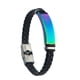 thumbnail image 5 of Pulsera de San Valentín, regalo de joyería para la muñeca, cumpleaños de verano, día de la madre Arcoiris negro, 5 of 9