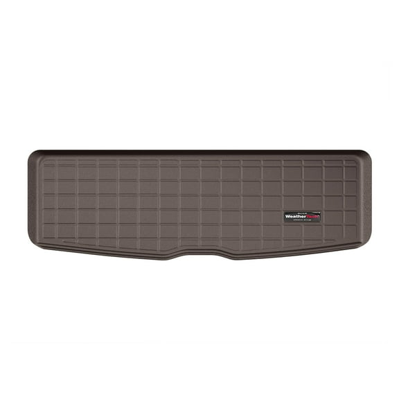 WeatherTech Cargo Trunk Liner compatible with Mercedes AMG GLE 53 SUV, GLE SUV, GLE-Class - Behind 3rd Row Seating Cocoa