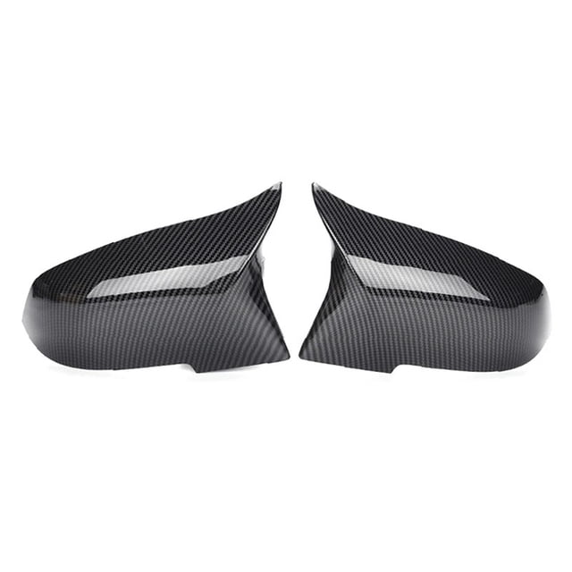 For BMW 1 2 3 4 Series F30 F34 F20 F22 F23 F32 F33 F36 E84 Gloss Black Car Rearview Mirror Cap Rear View Side Mirror Cover ABS
