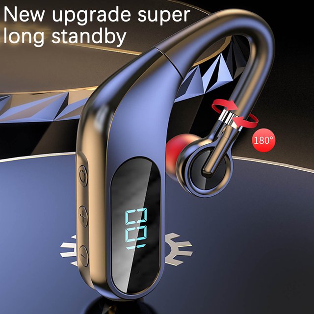 Pantalla digital única Inalámbrico Bluetooth TWS-Auriculares Auriculares 5.0 In Ear Auriculares inalámbricos para conducir en el automóvil Auriculares Handfr Ipx5 a prueba de agua
