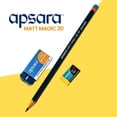 thumbnail image 4 of Apsara Matt Magic Pencils, Value Pack with 30 Count, Black, 3 Pack, 4 of 7
