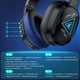 thumbnail image 5 of YUOY Auriculares inalámbricos , compatibles con PS5, PC, PS4, equipados con micrófono con cancelación de ruido, soporte para conexión 2.4G/bluetooth y modo cableado para conectar controles GameCube., 5 of 7