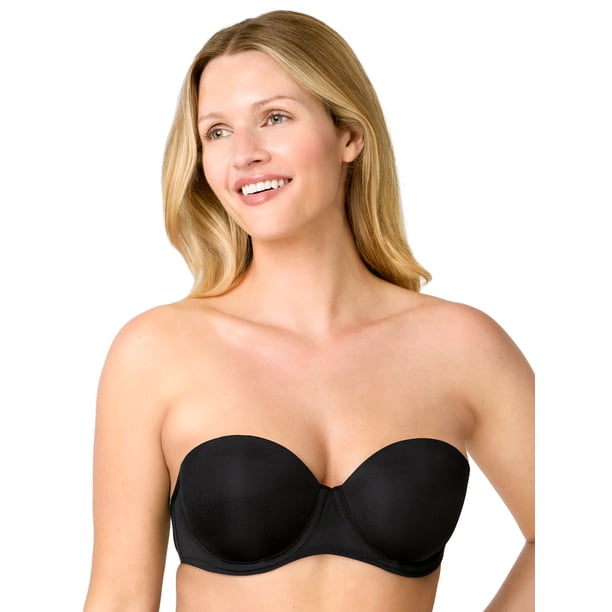 Joyspun Women's Strapless Balconette Bra, Sizes 34B-42DD, T-Shirt