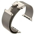 thumbnail image 4 of Milanese Strap for Apple Watch Ultra 2 49mm 46mm 42mm 45mm 41mm 44mm 40mm Solo Loop Bracelet for Iwatch Series 10 9 8 7 6 SE 5 4 (starlight,42mm 44mm 45mm 49mm), 4 of 7
