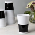 thumbnail image 2 of Plastic Goblets Wine Glasses BPA Free 12 Oz Disposable Elegant Drink Cups for Parties Wedding Receptions Reusable Tumblers for EZ CleanUp 10 Pack, 2 of 3