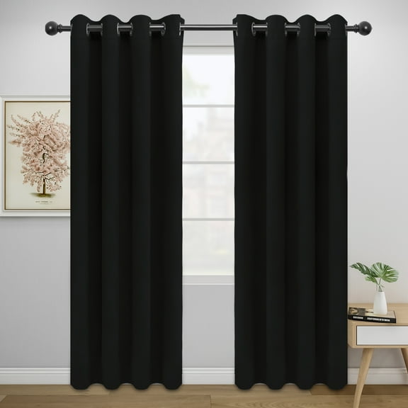 Easy-Going Thermal Insulated Blackout Curtains, Multiple Sizes Available