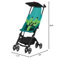 thumbnail image 2 of gb Pockit Air All Terrain Ultra Compact Lightweight Travel Stroller with Breathable Fabric, Laguna Blue, 2 of 2