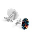 thumbnail image 3 of Butterfly Elegant Men's Cufflinks for Formal Attire, Crafted in Stainless Steel for Sophisticated Look, for Business Meetings and Special Occasions, 3 of 6