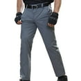 thumbnail image 2 of NTACZA Mens Pants Hiking Zipper Gray Athletic Pants Quick Dry Ripstop Stretch Cargo Pants Trousers for Man S, 2 of 9