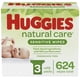 thumbnail image 1 of Toallitas húmedas para bebé HUGGIES Natural Care Sensitive, 624 unidades, 1 of 1