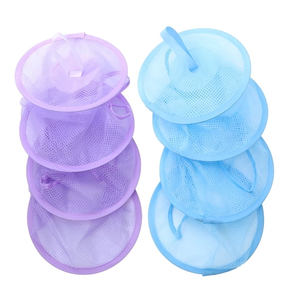 LAMIRO 2 Pcs Hanging Storage Basket Stuffed Toy Animal Plush Toy Storage Net Space Save Hammock for Toys Laundry Hanger Net