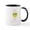 White/Black Inside, variant on CafePress - Wishing Happy Easter Mugs - 11 oz Ceramic Mug - Novelty Coffee Tea Cup