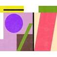 thumbnail image 2 of Wang, Melissa 32x26 White Modern Wood Framed Museum Art Print Titled - Color Composition III, 2 of 4