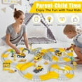 thumbnail image 6 of 255 PCS Construction Race Tracks Toys, 4 Construction Cars and Flexible Race Track Playset, Create A Engineering Road Games Engineering Toys for Gifts, 6 of 10