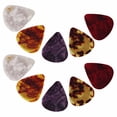 thumbnail image 4 of 10Pcs Guitare Pick Skidproof Celluloïd Coloré Accessoire Portable Ensemble Kit, 4 of 14