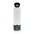 thumbnail image 3 of HYDRO FLASK Standard Mouth Insulated 24 oz White Water Bottle with Flex Cap, 3 of 4