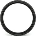 thumbnail image 2 of Ceramic Black Faceted 7.5mm Polished Band (Size 10.5) Made In China cer4-10.5, 2 of 5