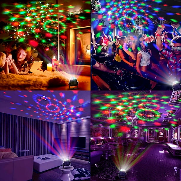 Boule disco coloré Home Party lumière DJ éclairage de scène avec