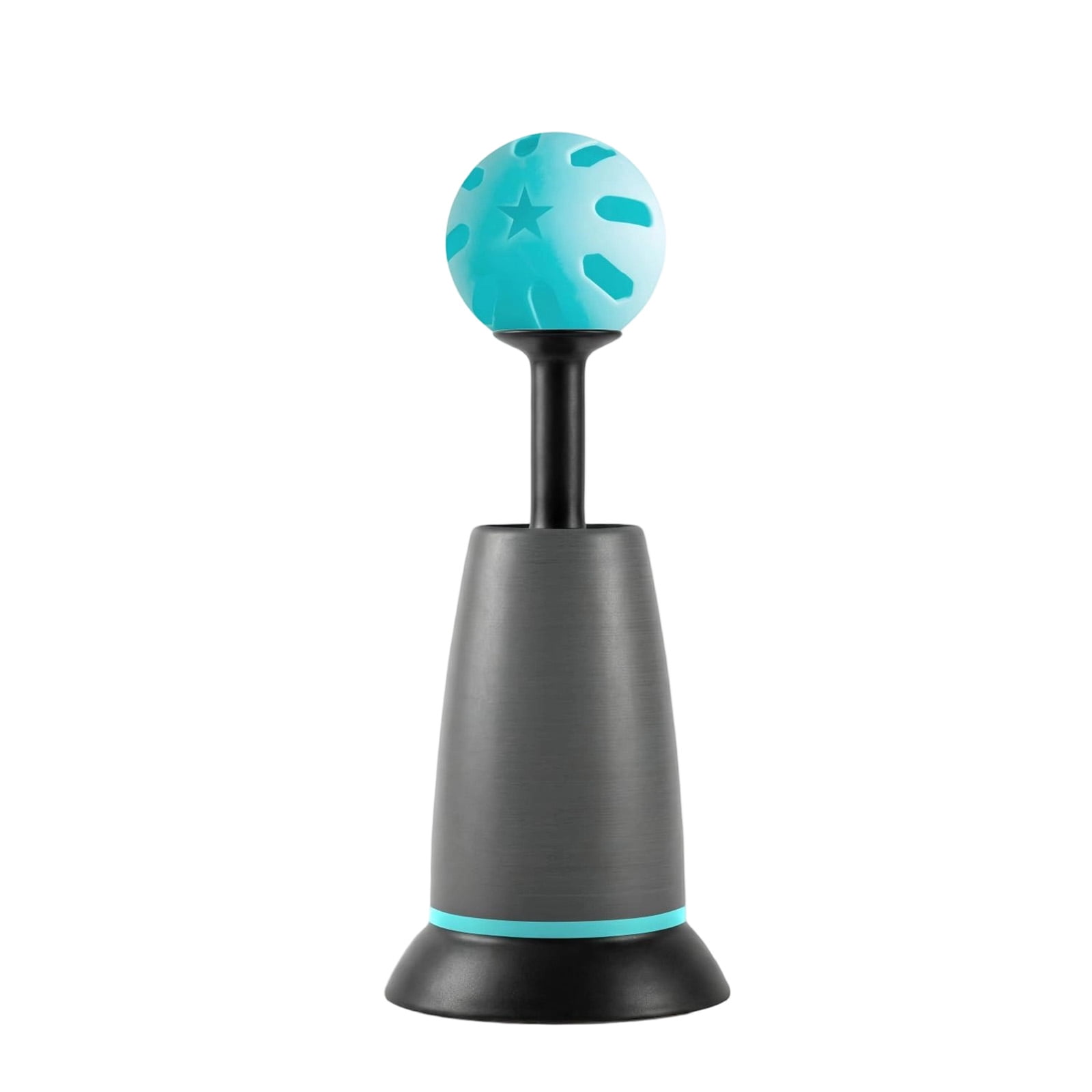 Tee Popper, Durable Nylon Strength, Batting Tee for Perfect Swings, Baseball Training for Hitting Without a Pitcher 1 Popper Ball Included
