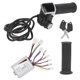 thumbnail image 3 of 24V 500W Electric Bicycle Throttle Handle Brushed Controller Accessory with 9 Indicator Lights and Lock, 3 of 4