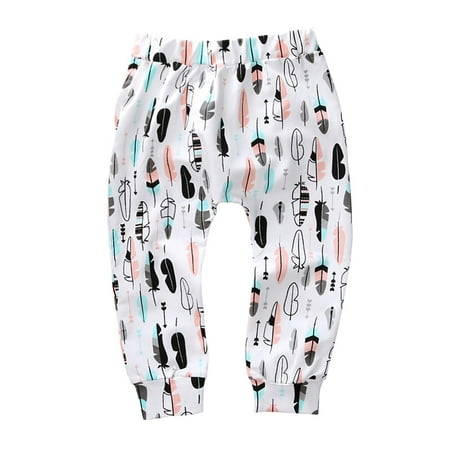 

Actoyo Toddler Boy Girl Cotton Long Pants Baby Leggings Trousers 0-3Years