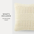 thumbnail image 6 of Chunky Knit Throw Pillow by Comfort Canopy, 6 of 11