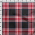 thumbnail image 3 of oneOone Polyester Lycra Fabric Tartan Check Print Sewing Fabric BTY 56 Inch Wide, 3 of 4