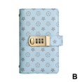 thumbnail image 1 of Portefeuille en Cuir PU avec Serrure à Code - Rangement Sécurisé, Style Rétro, 1 of 1