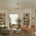 thumbnail image 6 of Kichler Lighting - Ridley II - 3 Blade Ceiling Fan with Light Kit In Modern, 6 of 17