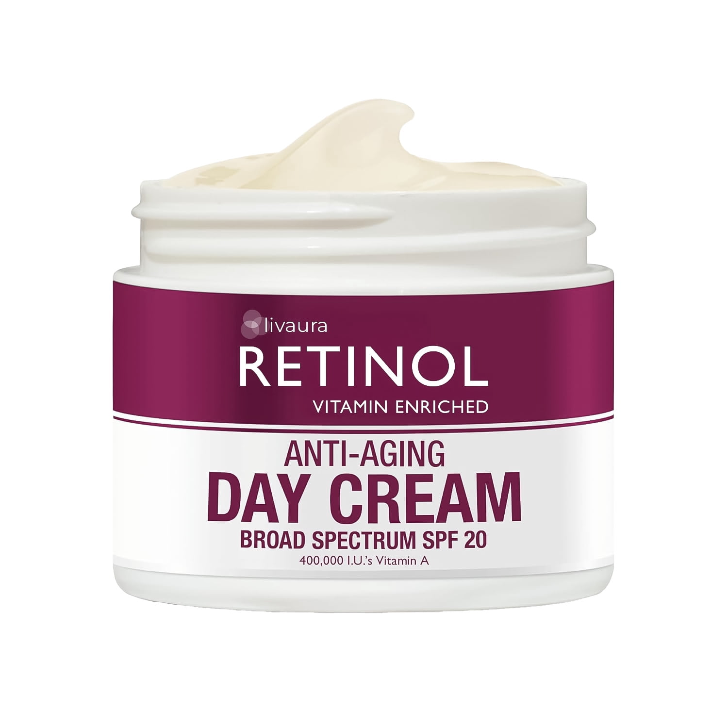Ldel Cosmetics Retinol Night Cream with Vitamins A, C, E, 1.7 oz