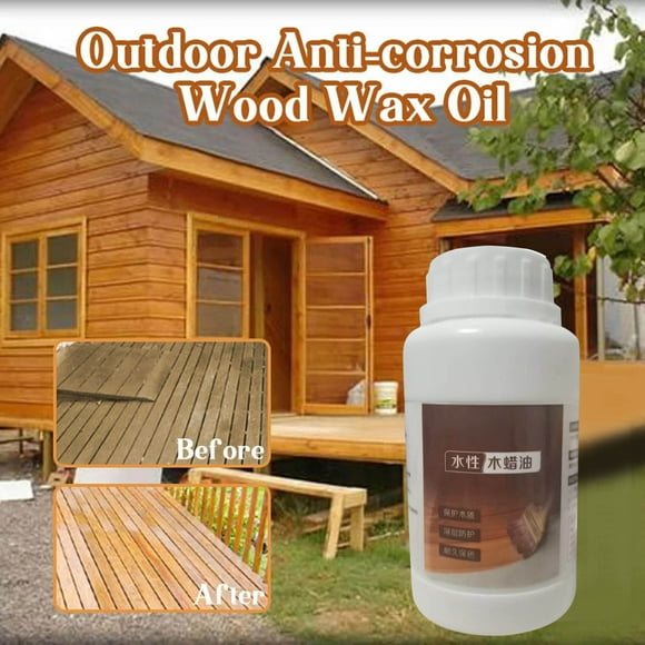 VBXOAE Ultimate Wood Wax Oil for Outdoor Indoor Use Long lasting Protection Maintenance for Furniture,Floors Patios Water based Wood Preserver