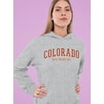 thumbnail image 2 of Rocky Mountains Colorado State Hoodie Women's -SelectDesign, 2 of 4
