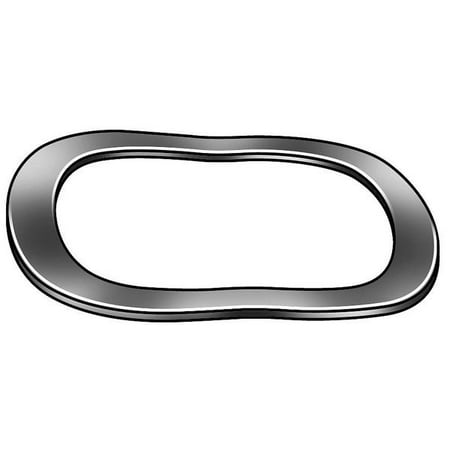 

1PACK ZoroSelect 1UAE8 Disc Spring Wave 3 High Carbon Steel