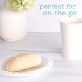 thumbnail image 4 of 100 Count Disposable 10 Inch White Plastic Dinner Plates Extra Large, 4 of 6