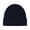 Navy, variant on Hats For Men Beanie Hot Soft Yarn Custom Plain Cuff Knit Winter Hat Bomber Hats Sky Blue One Size