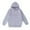 Gray, variant on Fall Fashion Must Haves Ladies Long Sleeve Solid Color Hooded Sweatshirt Tops Pullover with Big Pocket Women Fall Clothes