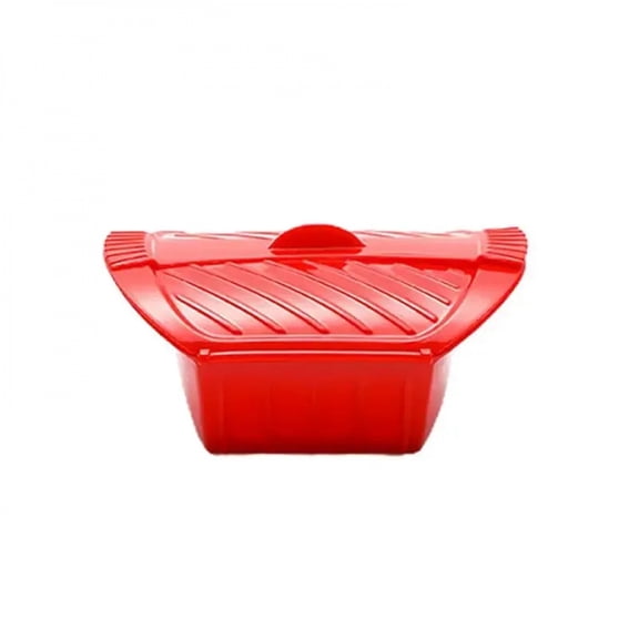 Convenient Silicone Steamer Easy Clean Steam Rack Eco-Friendly Silicone Steam Case Microwavable Food Cooker Cooking Accessories