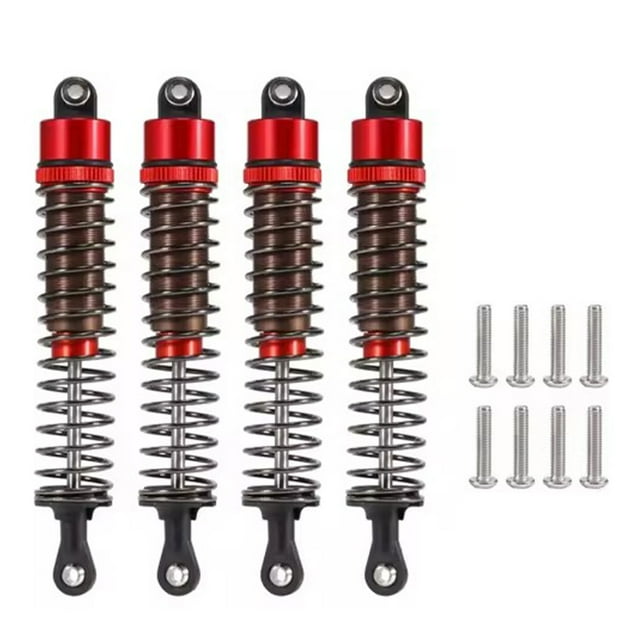 QualitChoice Aluminum Alloy Front Rear Shock Absorber For 1/10 1/8 Axial TRX4 Crawler TYPE6