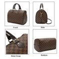 thumbnail image 3 of GOWELL Womens Tote Bag Leather Shoulder Handbags Fashion Ladies Purses Satchel Messenger Bags Christmas Gift Brown, 3 of 7